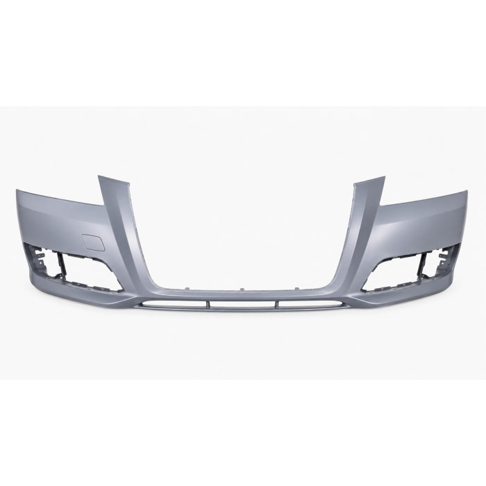Voorbumper met mistlampgaten in primer voor Audi A3 8P1 2008-2012