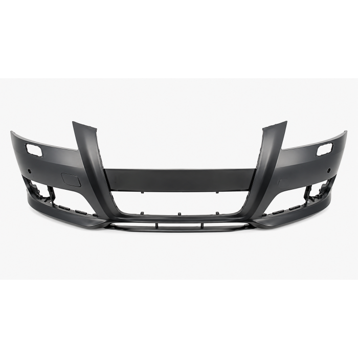 Voorbumper met PDC en koplampsproeiergaten in primer voor Audi A3 8P1 2008-2012