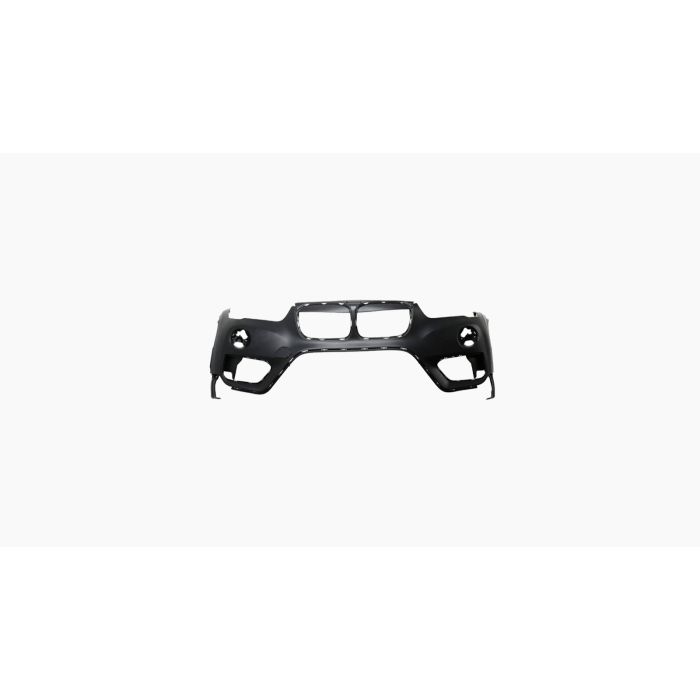 Voorbumper met mistlampgaten in primer voor BMW X1 F48 2015-2019