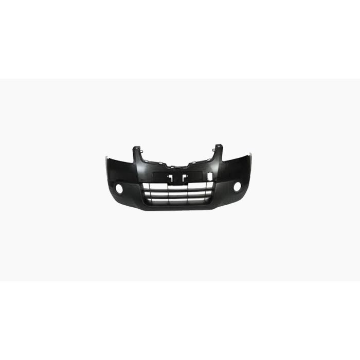 Voorbumper met mistlampgaten in primer voor Nissan QASHQAI 2007-2010