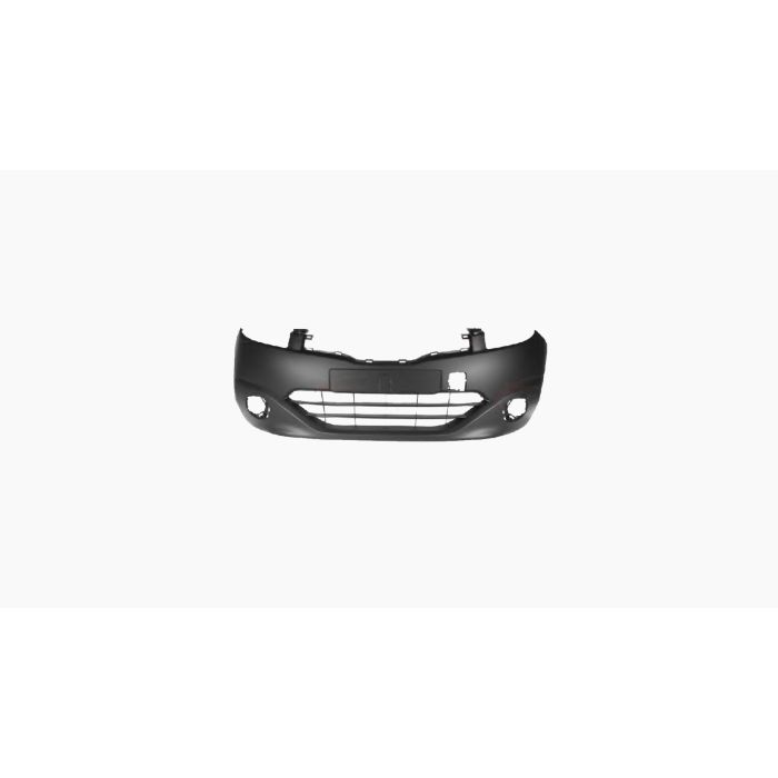 Voorbumper met mistlampgaten in primer voor Nissan QASHQAI 2010-2014