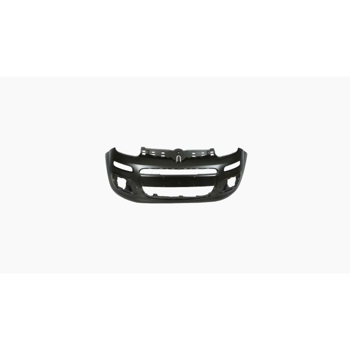 Voorbumper met mistlampgaten in primer voor Fiat PANDA 2012