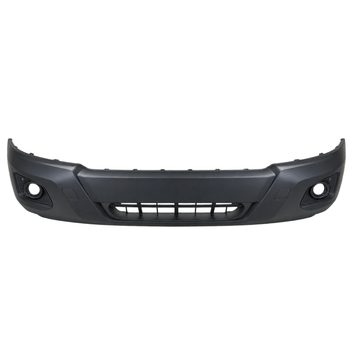 Voorbumper met mistlampgaten zwart voor Ford TRANSIT MK8 2014-2019