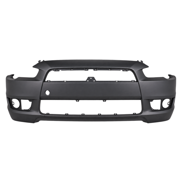 Voorbumper met mistlampgaten in primer voor Mitsubishi LANCER 2007-2011