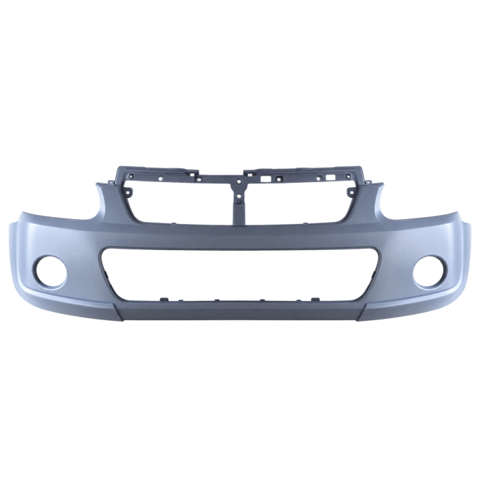Voorbumperhoes met mistlampgaten in primer voor Opel Agila 2004-2007