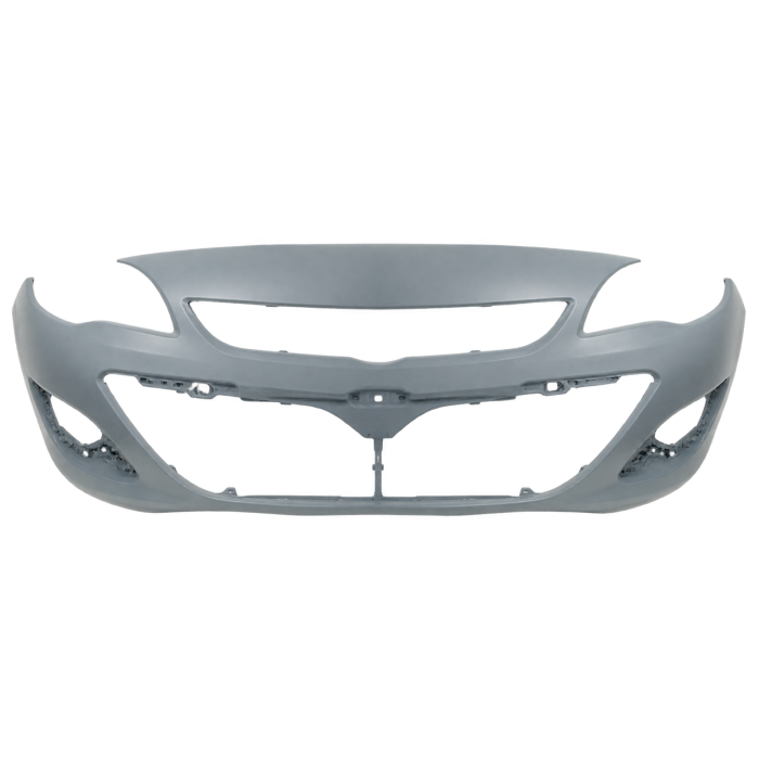 Voorbumper met mistlampgaten in primer voor Opel Astra