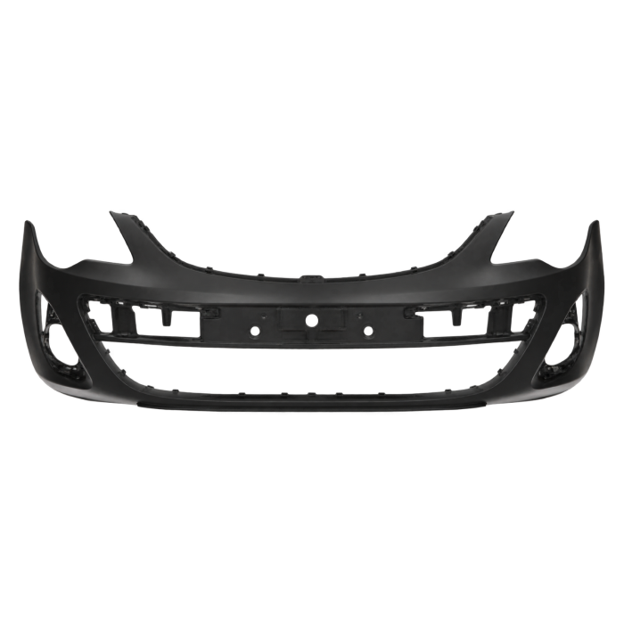 Voorbumper met mistlampgaten in primer voor Opel Corsa D 2011-2014