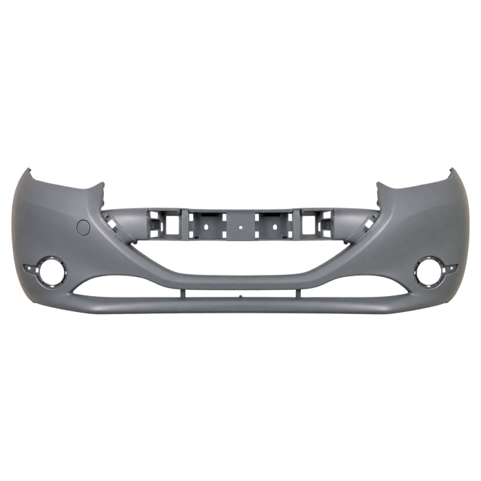Voorbumper met mistlampgaten in primer voor Peugeot 208 2012-2015