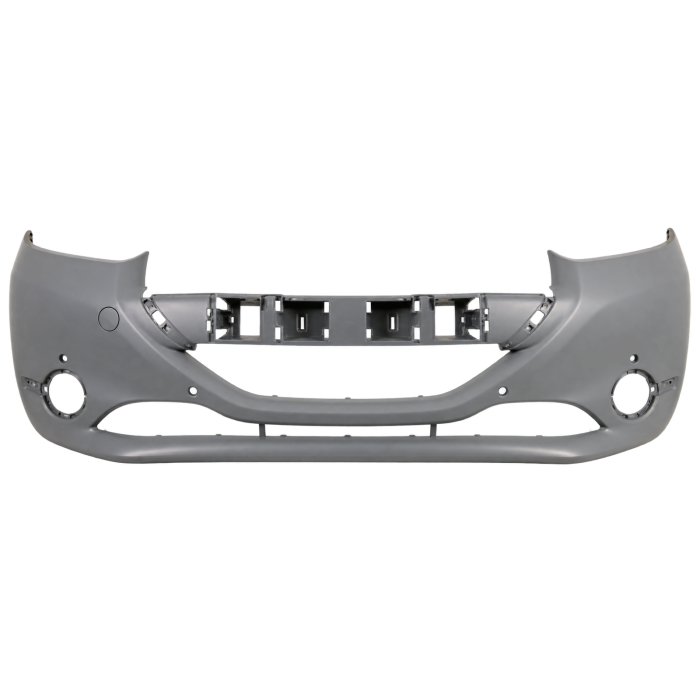 Voorbumper met PDC en mistlampgaten in primer voor Peugeot 208 2012-2015