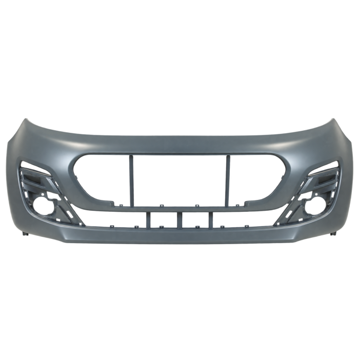 Voorbumper met mistlampgaten in primer voor Peugeot 107 2012-2014