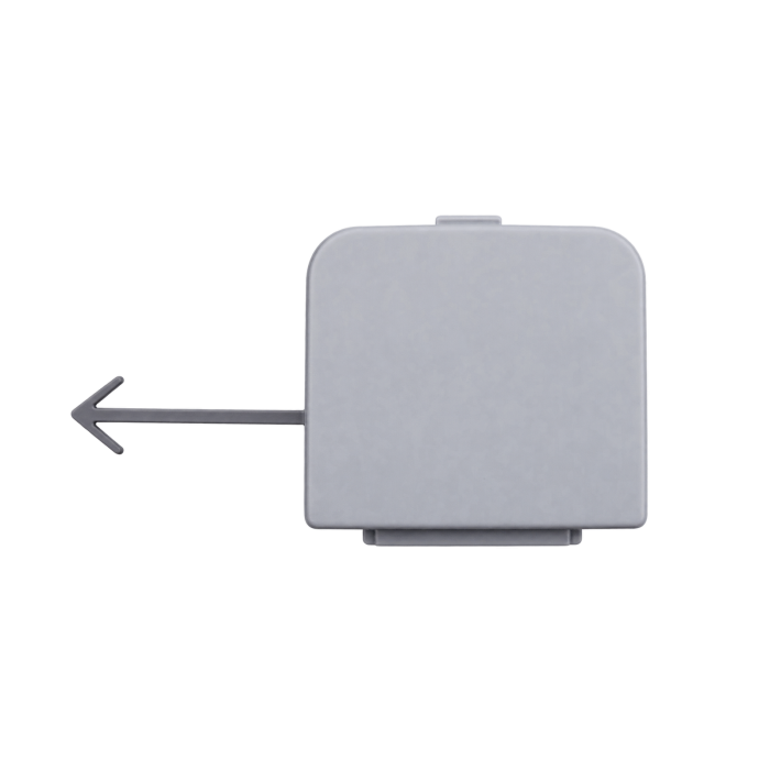 Afdekkap bumper voor Peugeot 1-08 2014-2021