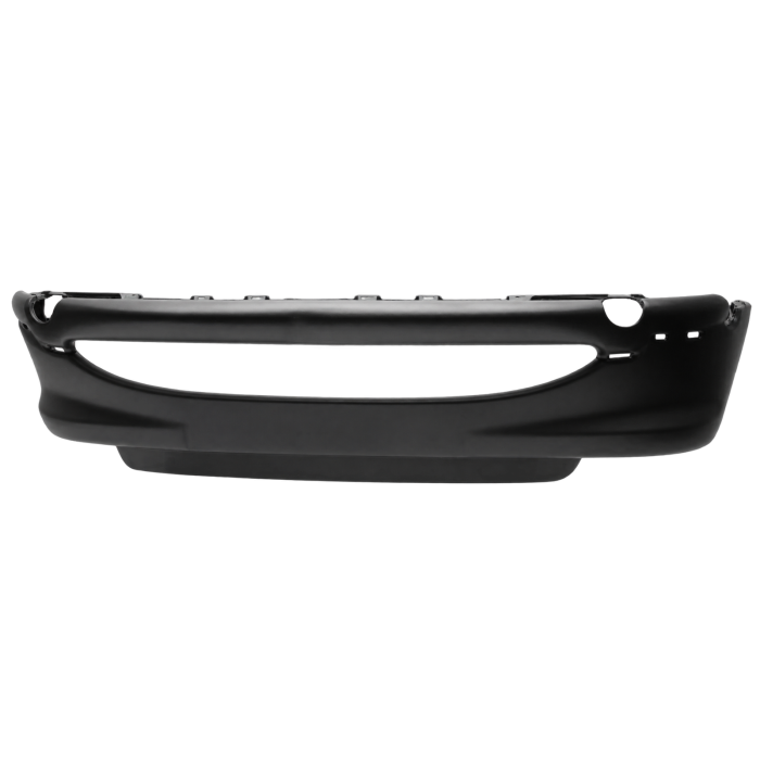 Voorbumper zwart voor Peugeot 206 1998-2009
