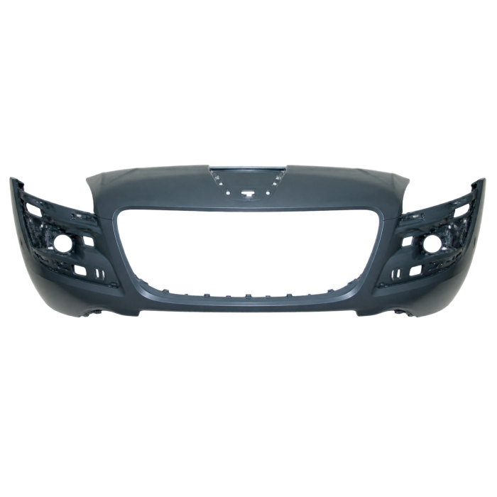 Voorbumper met mistlampgaten in primer voor Peugeot 3008 2009-2013