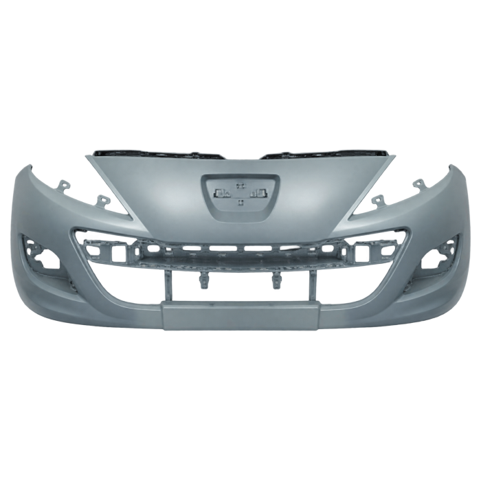 Voorbumper met mistlampgaten in primer voor Peugeot 207