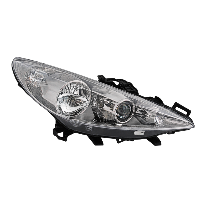 Koplamp rechts voor Peugeot 2-07 2009-2012