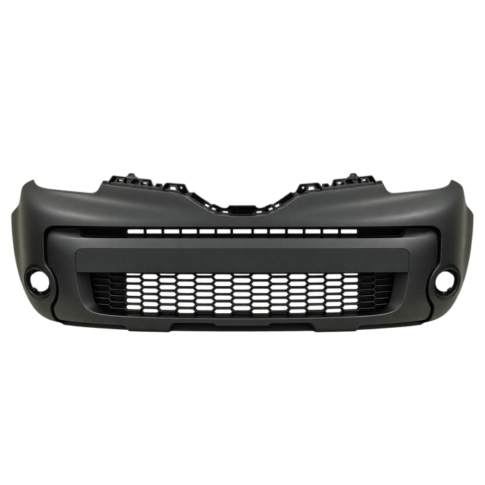 Voorbumper met mistlampgaten zwart voor Renault KANGOO 2013-2021