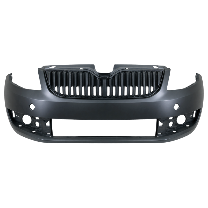 Voorbumper met mistlampgaten in primer voor Skoda OCTAVIA 2013-2017