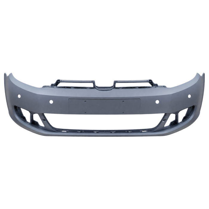 Voorbumper met 4 PDC-gaten in primer voor Volkswagen Golf 6 2008-2012