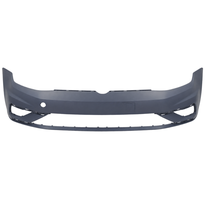 Voorbumper met mistlampgaten in primer voor Volkswagen Golf 2017-2020