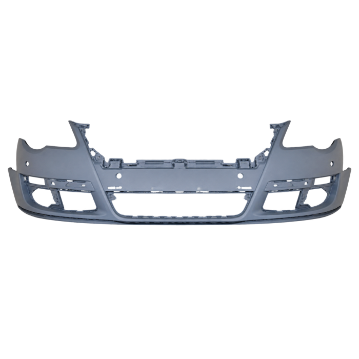 Voorbumper met PDC en mistlampgaten in primer voor Volkswagen Passat 2005-2010
