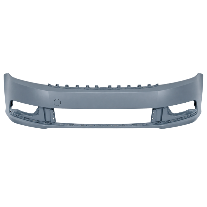 Voorbumper met mistlampgaten in primer voor Volkswagen Passat 2010-2014