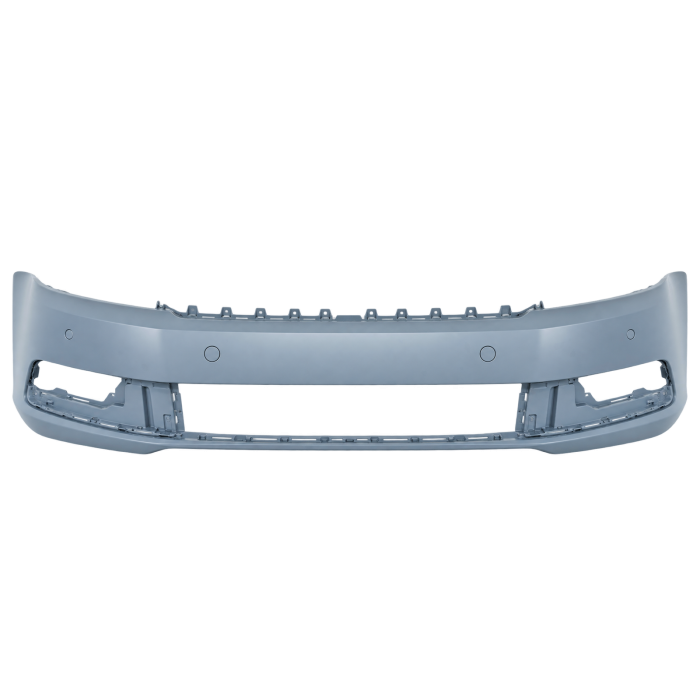 Voorbumper met 4 PDC-gaten in primer voor Volkswagen Passat 2010-2014