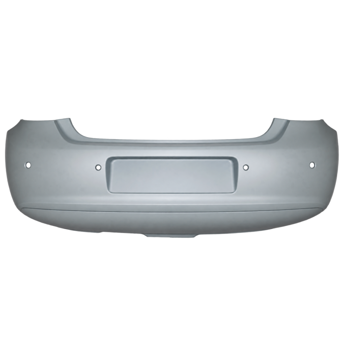 Achterbumper voor VOLKSWAGEN POLO 5 2009-2014