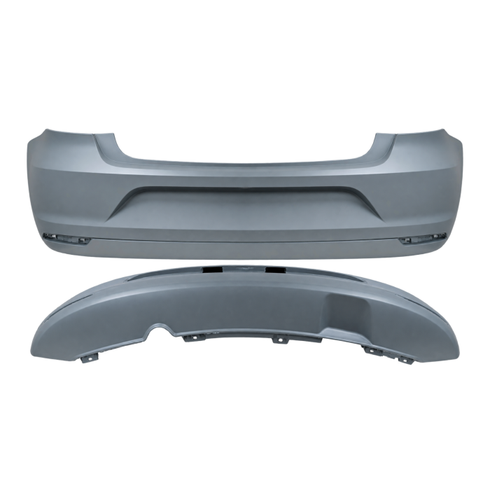 Achterbumper voor VOLKSWAGEN POLO 5 2014-2017