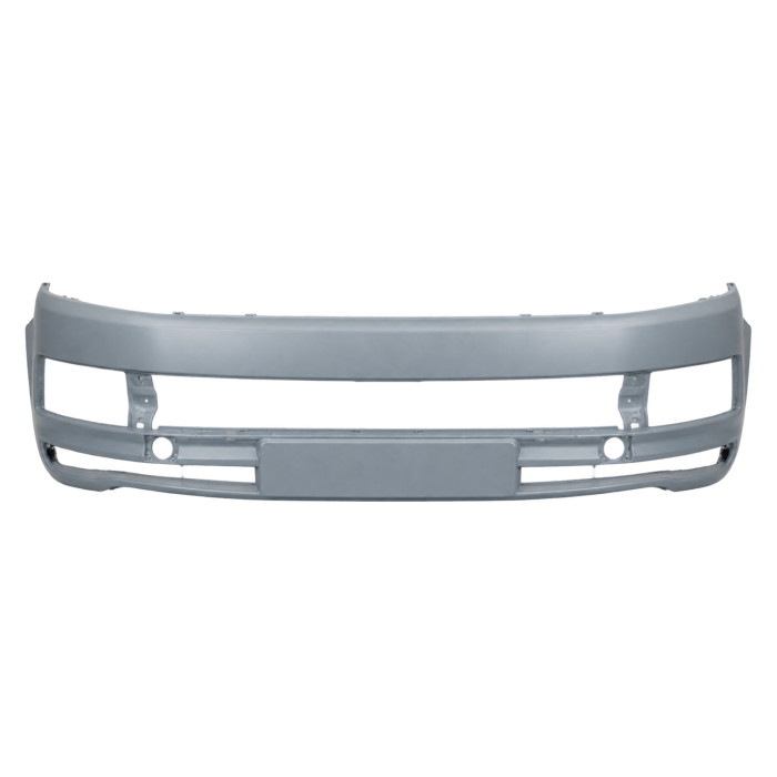 Voorbumper met mistlampgaten in primer voor Volkswagen Transporter 2015-2019