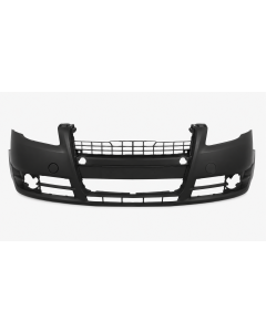 Voorbumper met mistlampgaten in primer voor Audi A4 B7 2004-2007