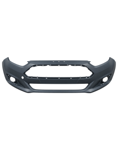 Voorbumper met mistlampgaten in primer voor Ford FIESTA 6 2012-2017