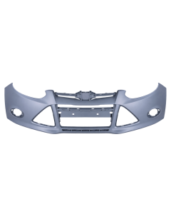Voorbumper met mistlampgaten in primer voor Ford FOCUS 2011-2014