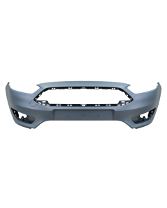 Voorbumper met mistlampgaten in primer voor Ford FOCUS 2014-2018