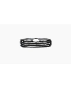 Grille Zwart Met Chromen Lijst