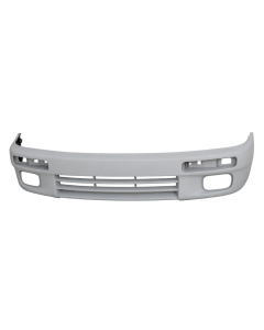Voorbumper met mistlampgaten in primer voor Mazda 323
