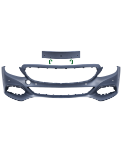 Voorbumper voor MERCEDES C W205 2014-2018