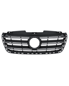 GRILLE zwart met chromen sierlijsten