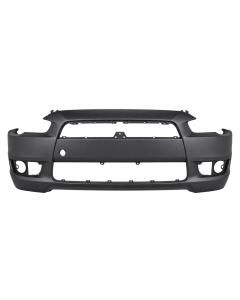 Voorbumper met mistlampgaten in primer voor Mitsubishi LANCER 2007-2011