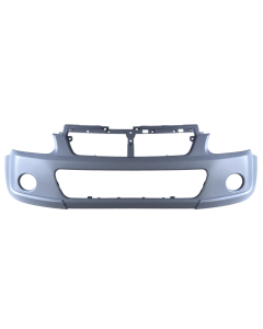 Voorbumperhoes met mistlampgaten in primer voor Opel Agila 2004-2007