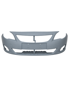 Voorbumper met mistlampgaten in primer voor Opel Astra