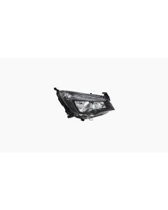 Unit TYC E 2Xh7 / DRL / LED Elektrisch Verstelbaar Met Motor Zwart