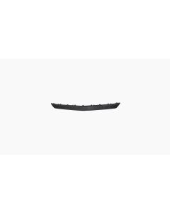 Voorbumperlijst Midden Zwart / Glad