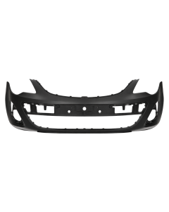 Voorbumper met mistlampgaten in primer voor Opel Corsa D 2011-2014
