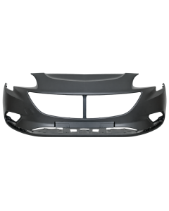 Voorbumper met mistlampgaten in primer voor Opel Corsa E 2015-2019