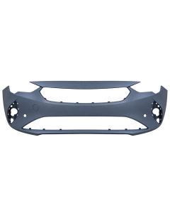 Voorbumper met 2 PDC-gaten in primer voor Opel Corsa F 2019-2023