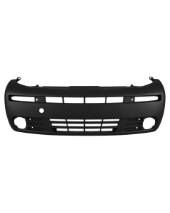 Voorbumper met mistlampgaten zwart voor Opel Vivaro 2001-2006
