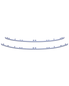 Grille voor Peugeot 3-08 2011-2013