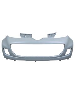 Voorbumper met mistlampgaten in primer voor Peugeot 107 2008-2012
