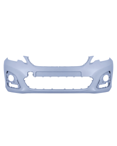 Voorbumper met mistlampgaten in primer voor Peugeot 108 2014-2021