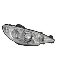 Koplamp rechts voor Peugeot 2-06 1998-2009